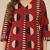 Geometric Printed V-Neck Cotton Straight Kurta With Trousers
