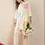 Floral Printed A Line Kurti With Trousers