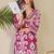 Adults-Women Ethnic Motifs Printed Cotton A-Line Kurta with Trousers