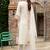 Women Floral Embroidered Thread Work Kurta with Trousers & With Dupatta