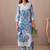 Women Floral Printed Kurta with Trousers