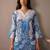 Women Floral Printed Kurta with Trousers