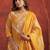 Women Leheriya Printed Thread Work Kurta with Trousers & With Dupatta
