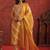 Women Leheriya Printed Thread Work Kurta with Trousers & With Dupatta