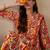 Women Printed Panelled Cotton Kurta with Trousers