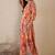 Women Printed Panelled Cotton Kurta with Trousers