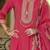 Ethnic Motifs Embroidered Notch Neck A-line Kurta With Trousers & Dupatta
