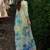 Women Floral Embroidered Mirror Work Cotton Kurta with Palazzos & With Dupatta