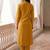 Women Thread Work Kurta with Trousers