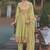 Women Floral Embroidered Mirror Work Kurta with Trousers & With Dupatta