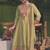 Women Floral Embroidered Mirror Work Kurta with Trousers & With Dupatta