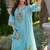 Women Ethnic Motifs Embroidered Thread Work Cotton Kurta with Trousers & With Dupatta