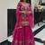 Pink Color Sequence Embroidery Work Silk Blend Salwar Suit