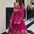 Pink Color Sequence Embroidery Work Silk Blend Salwar Suit