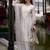 Floral Embroidered Sequinned Straight Kurta with Trouser & Dupatta