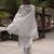 Floral Embroidered Sequinned Straight Kurta with Trouser & Dupatta