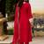 Women Ethnic Motifs Embroidered Mirror Work Kurta with Trousers & With Dupatta
