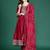 Ethnic Motifs Embroidered Kurta with Trousers & Dupatta