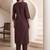 Women Embroidered Sequinned Kurta with Trousers