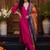 Women Ethnic Motifs Embroidered Thread Work Kurta with Trousers & With Dupatta