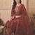 Women Paisley Embroidered Kurta with Trousers & With Dupatta