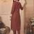 Women Paisley Embroidered Kurta with Trousers & With Dupatta