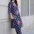 Women Floral Printed Cotton Kurta with Trousers