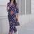 Women Floral Printed Cotton Kurta with Trousers