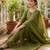 Women Ethnic Motifs Embroidered Thread Work Kurta with Trousers & With Dupatta