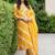 Women Printed Kurta with Trousers & With Dupatta