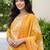 Women Printed Kurta with Trousers & With Dupatta