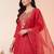 Women Ethnic Motifs Embroidered Thread Work Kurta with Trousers & With Dupatta