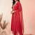 Women Ethnic Motifs Embroidered Thread Work Kurta with Trousers & With Dupatta