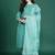 Floral Printed Cotton Kurta with Trousers & Dupatta