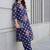 Women Floral Printed Cotton Kurta with Trousers