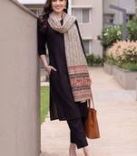 Women Ethnic Motifs Kurta with Trousers & With Dupatta