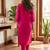 Women Liva Kurta with Trousers