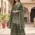 Green Color Sequence Embroidery Work Silk Blend Salwar Suit