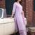 Women Ethnic Motifs Embroidered Thread Work Kurta with Trousers & With Dupatta