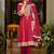 Women Ethnic Motifs Embroidered Zari A-Line Kurta with Trousers & Dupatta