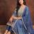 Women Bandhani Printed Sequinned Kurta with Trousers & With Dupatta