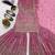 Pink Color Sequence Embroidery Work Silk Blend Salwar Suit