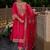 Women Ethnic Motifs Embroidered Kurta with Trousers & With Dupatta
