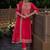 Women Ethnic Motifs Embroidered Kurta with Trousers & With Dupatta