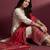 Women Animal Embroidered Kurta with Trousers & With Dupatta