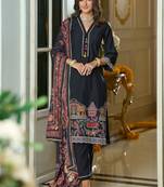 Women Ethnic Motifs Embroidered Kurta with Trousers & Dupatta