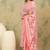 Floral printed cotton round neck kurta trouser & dupatta set