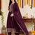Women Ethnic Motifs Embroidered Thread Work Kurta with Trousers & With Dupatta