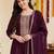 Women Ethnic Motifs Embroidered Thread Work Kurta with Trousers & With Dupatta