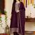 Women Ethnic Motifs Embroidered Thread Work Kurta with Trousers & With Dupatta